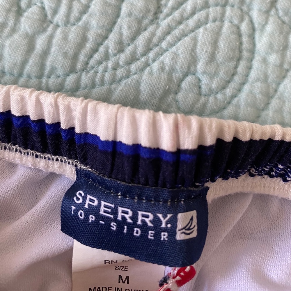 Sperry Red and White Nautical Maxi Dress - Picture 9 of 9